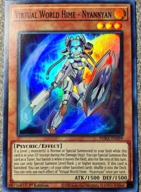 游戏王 美英一刷 PHRA-EN099 SR 电脑堺姬 娘娘 O7B