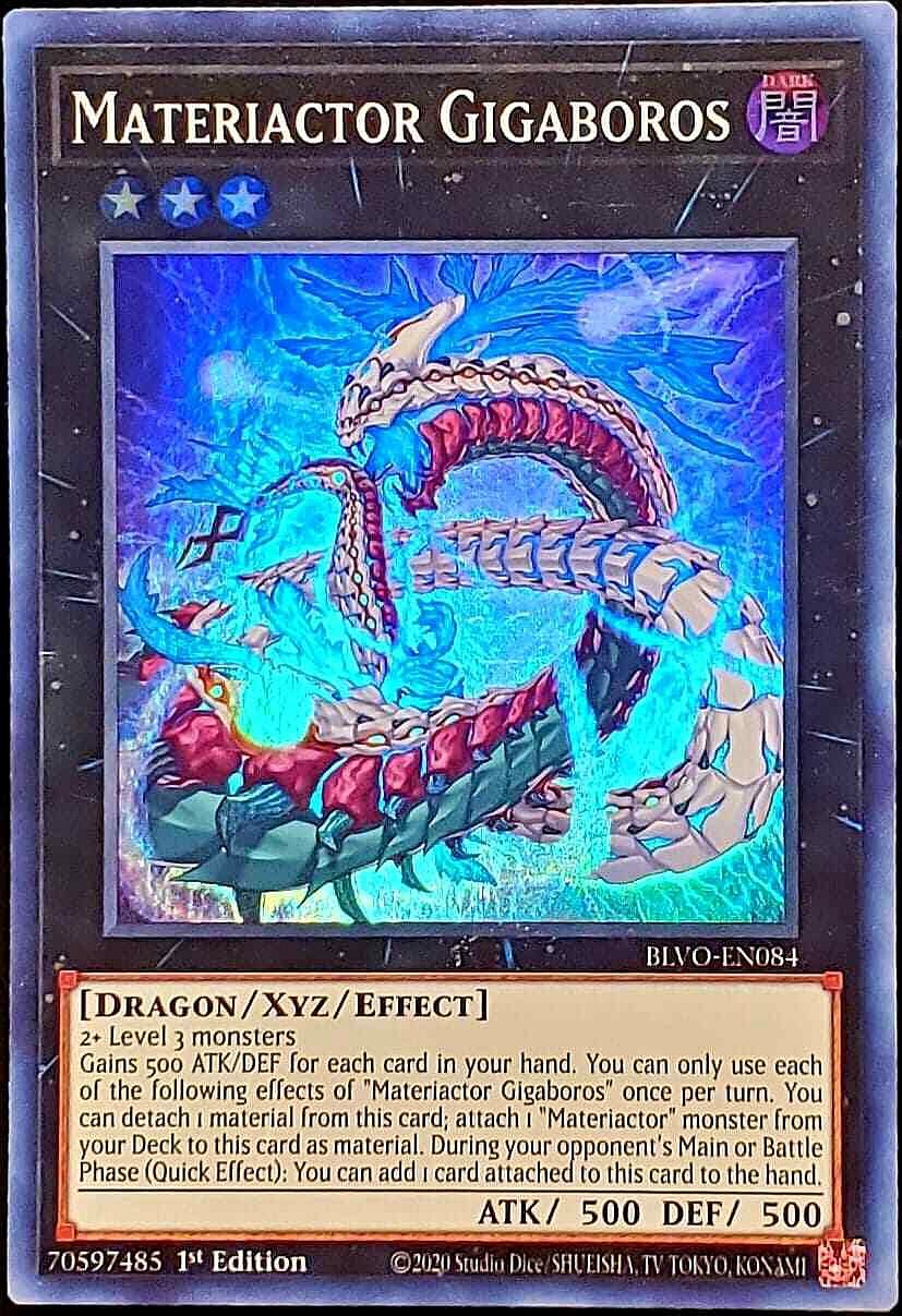 游戏王 美英一刷 blvo-en084 SR  blvo-en084 Y1A