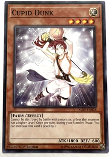 游戏王 美英一刷 DANE-EN028 N 篮球小爱神 篮丘比特 V4A