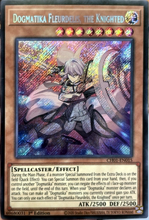 游戏王美英CH01-EN015SER教导之骑士芙露露多丽丝弗勒德莉丝pva