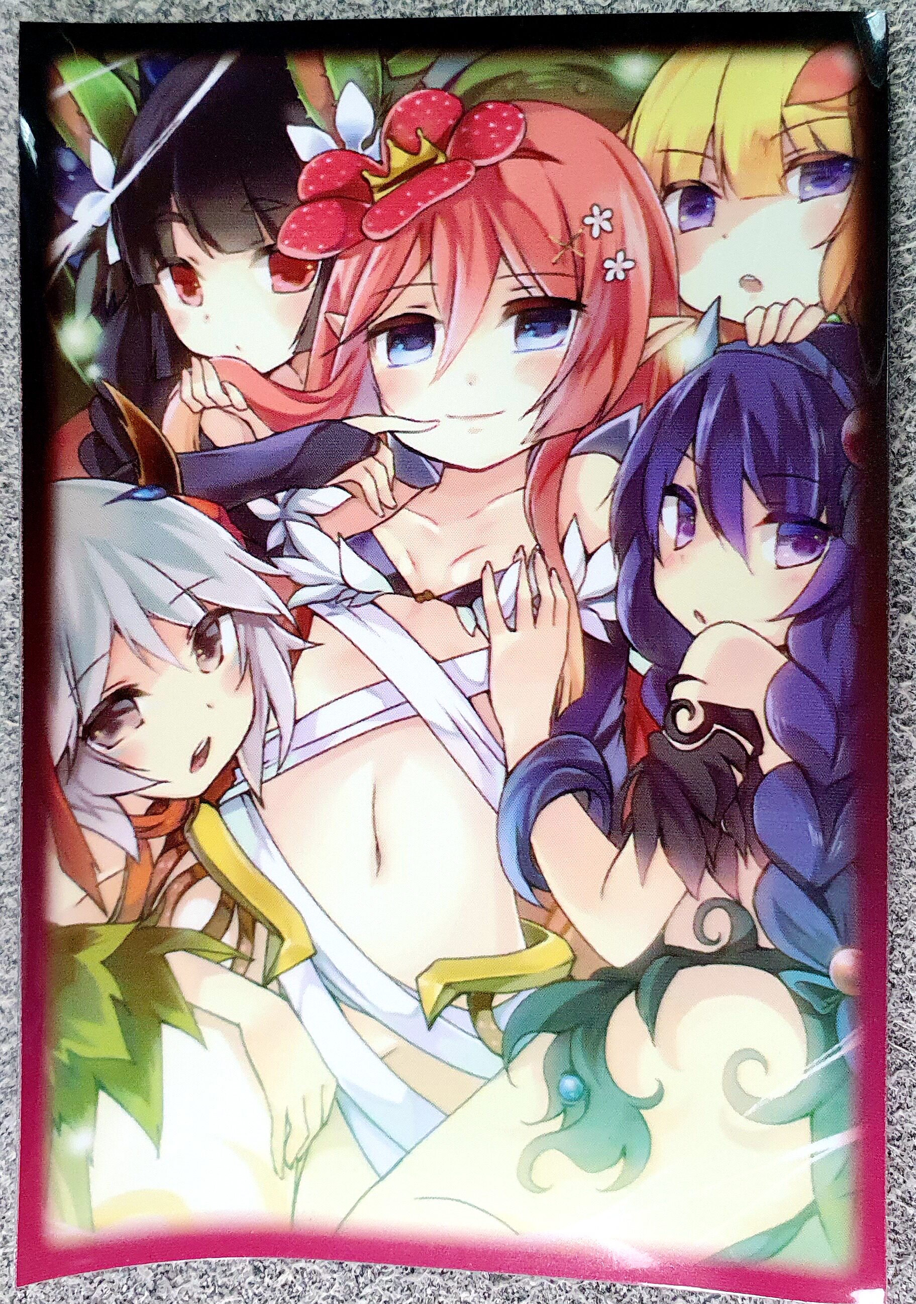 游戏王动漫妹套  芙莉西亚之虫惑魔 会场限定 卡套 牌套 ff4 he