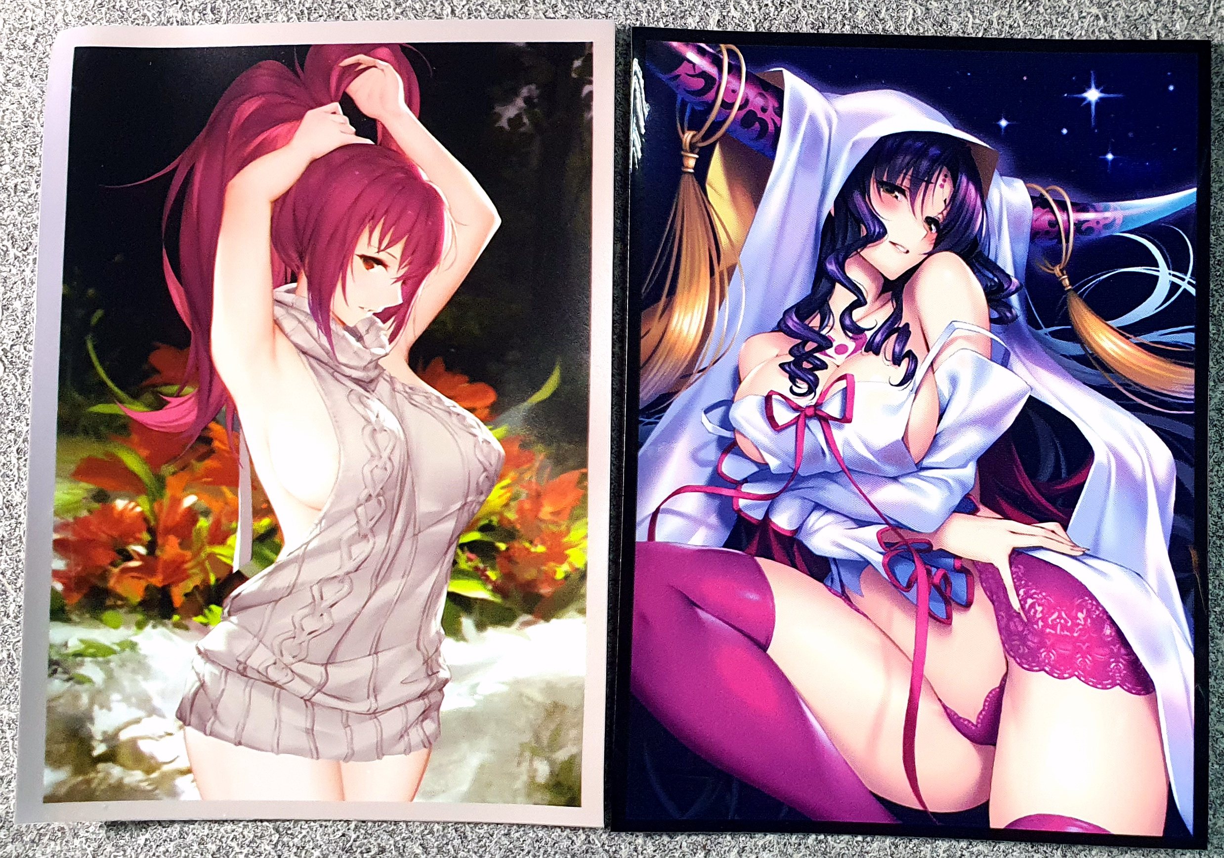 游戏王动漫妹套fgo fate 斯卡哈 杀生院  会场限定 卡套 牌套 bv1