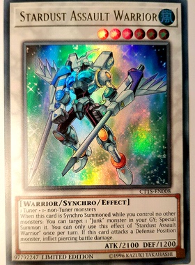 游戏王  美英限刷 CT15 MP18 UR 星尘强袭战士 FM2