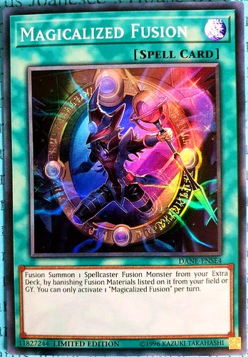 游戏王 美英限刷  DANE-ENSE4 SR 圆融魔术 T3B