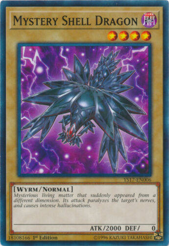 游戏王 美英一刷 YS17-EN006 N 幻壳龙 幻龙族 通怪  E1C