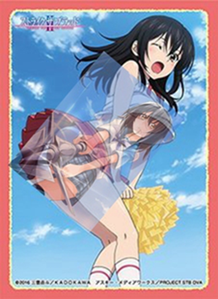 游戏王动漫妹套噬血狂袭 姫柊雪菜 拉拉队服 卡套 牌套 6A2