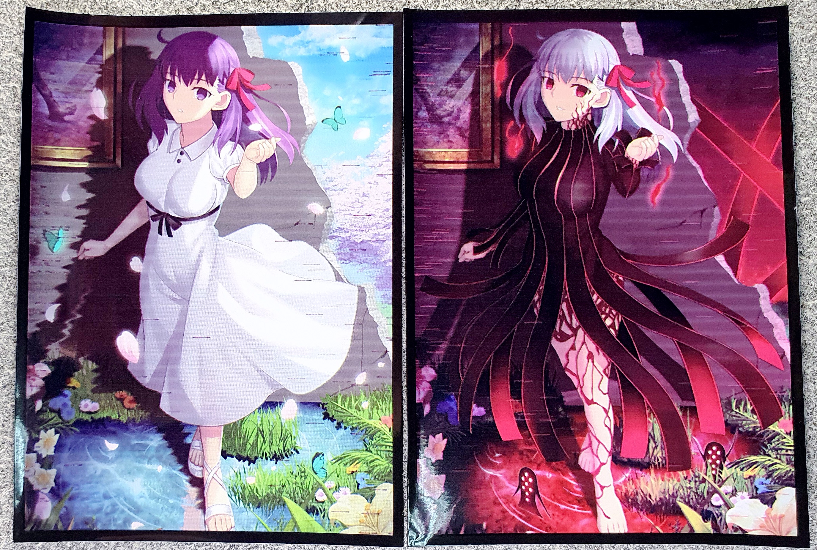 游戏王动漫妹套 fate fgo 间桐樱 黑樱 会场限定 卡套 牌套 dv4
