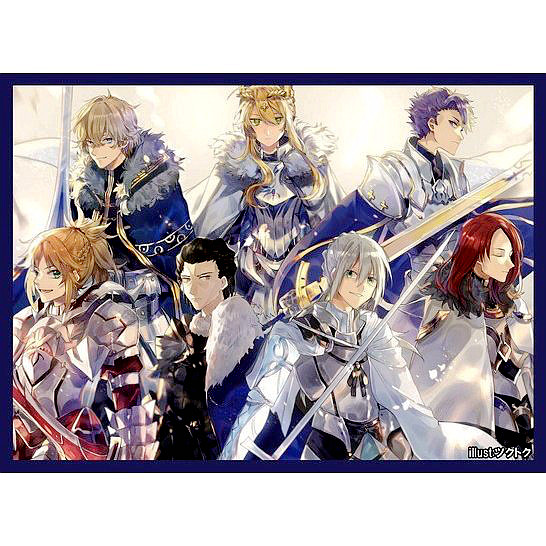 游戏王动漫妹套FATE FGO圆桌骑士 SABER 小莫 会场限定 卡套 牌套