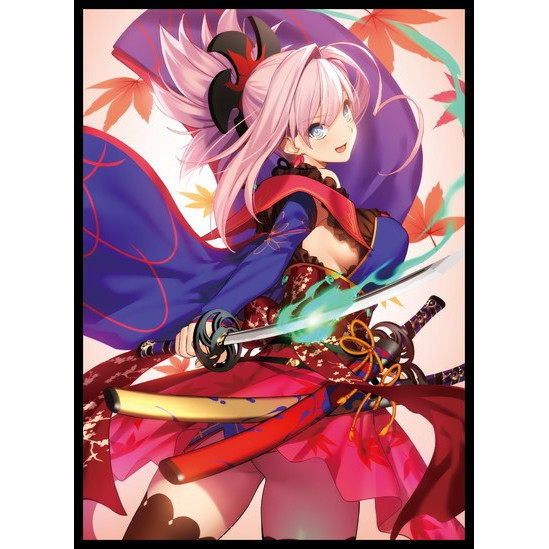 游戏王动漫妹套 fate fgo 宫本 武藏  c93会场限定 卡套 牌套 5e1