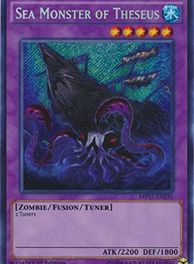 游戏王 美英一刷 MP17  SCR 忒修斯魔栖物 简易融合5星调整 7R