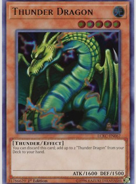 游戏王  美英一刷 LCKC-EN067 UR  雷龙  现货A3C 支援 1006 S0FU