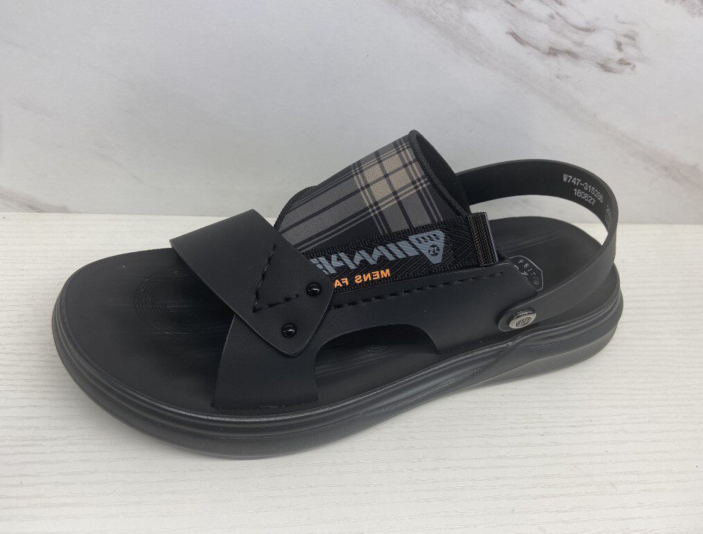 飞鸵包头运动凉鞋男鞋2023夏季新款潮流厚底软底休闲外穿户外凉拖