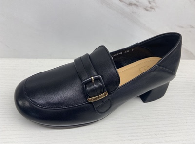 黑色职业高跟鞋真皮职业女鞋