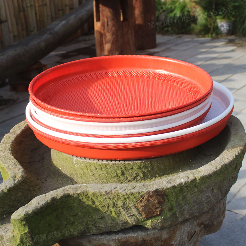 塑料簸箕筛子仿竹编加厚用料