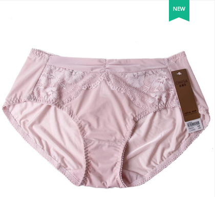 欧蜜莎柔软女士中腰文胸平角内裤