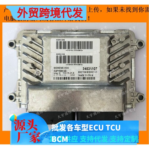 五菱小旋风发动机电脑板ECU 5WY5B04C 24531107 包用
