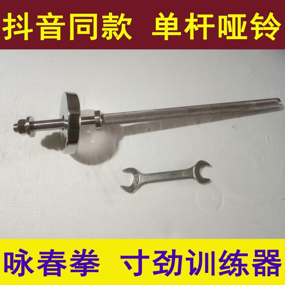 咏春拳寸劲训练器 前臂训练器 练臂肌神器腕力器抖音单杆哑铃