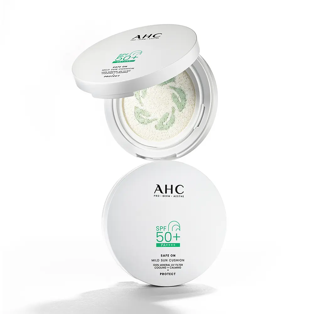 现货AHC积雪草防s气垫镇定舒缓保湿持久干爽降温敏感可用25g,美容护肤/美体/精油,防晒霜,淘宝优惠券,粉丝福利购,淘宝优惠卷