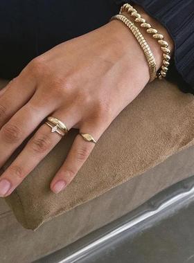 s925银戒指女款百搭时尚