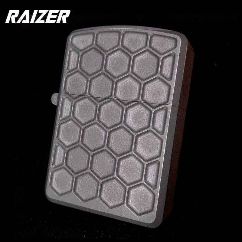 Raizer 钛合金蜂巢打火机盔甲厚重外壳定制刻字防风煤油ZIPPO内胆|ruв категории ZIPPO/швейцарский армейский нож/очки, бренд зажигалки и аксессуары, другие, керосин зажигалки - от Buy2taobao.com для оказания профессиональной услуги покупки агента Taobao