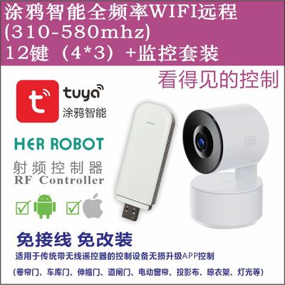 涂鸦智能全频率WIFI远程12键