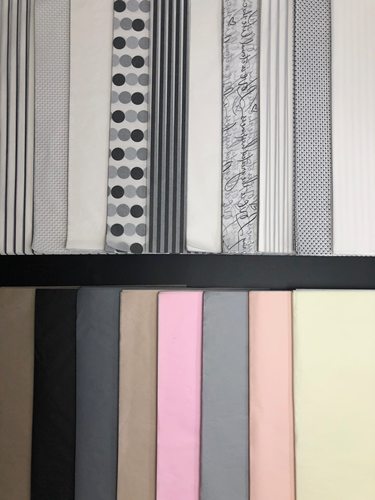 韩国进口八开尺寸珠光雪梨纸花束