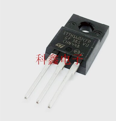 快恢复整流二极管STTH1602CFP   TO-220F  200V 16A  全新原装