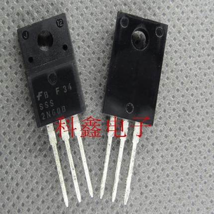 场效应管SSS2N60B  2A600V  SSS2N60A  2N60A 2N60B TO220F 原装