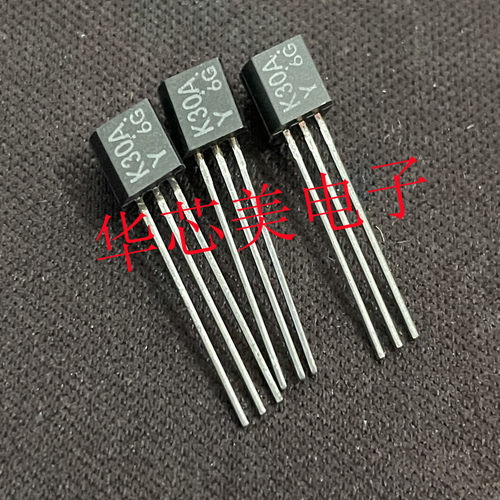 2SK30A-Y  2SK30A   K30A-Y  K30A三极管  TO-92  全新原装