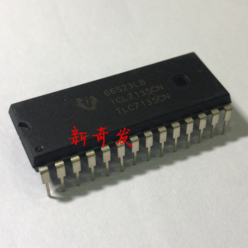 直插 DIP-28 TLC7135CN ICL7315CN 模数转换器