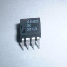8位A/D模数转换器ADC0831CCN   DIP8   全新原装