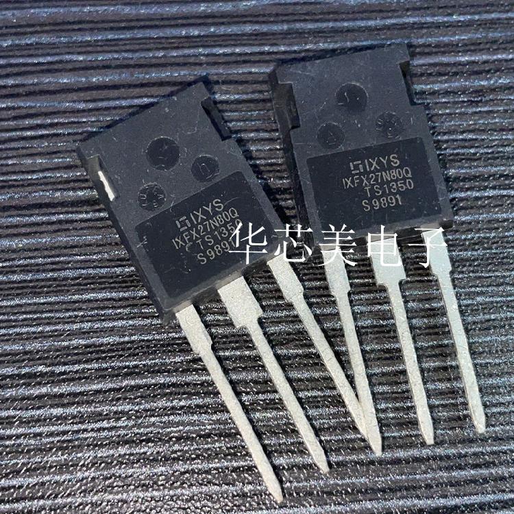IXFX27N80Q场效应管IXFX27N80Q  1XFX27N80Q  27A800V  原装