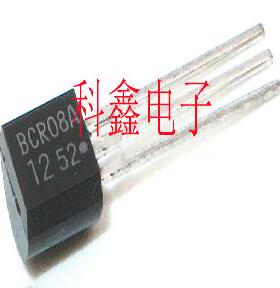 双向可控硅BCR08AM-12A  BCR08A   TO-92   600V/0.8A 全新原装