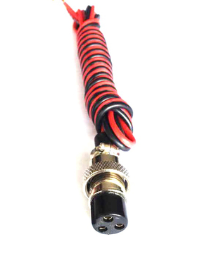 船用导航仪3孔电源线韩国海洋HGP770/800/MX-80/80F/HD-880C等