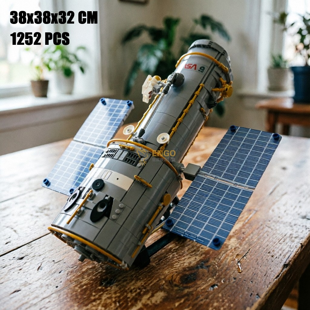 哈勃太空望远镜NASA拼装积木玩具图片