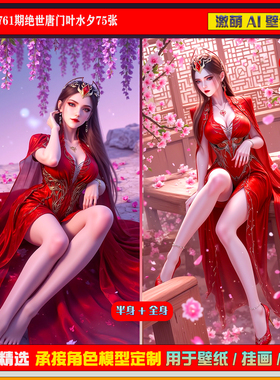 激萌原创75张 761期绝世唐门叶夕水6K手机壁纸美图cg素材