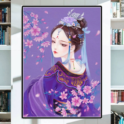 Mona Lisa Cross Stroke Living Room Древняя ветряная пекинская оперная оперная опер