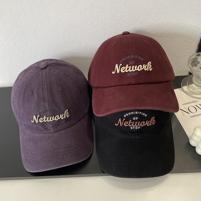 鸭舌帽男女款春秋季时尚休闲百搭