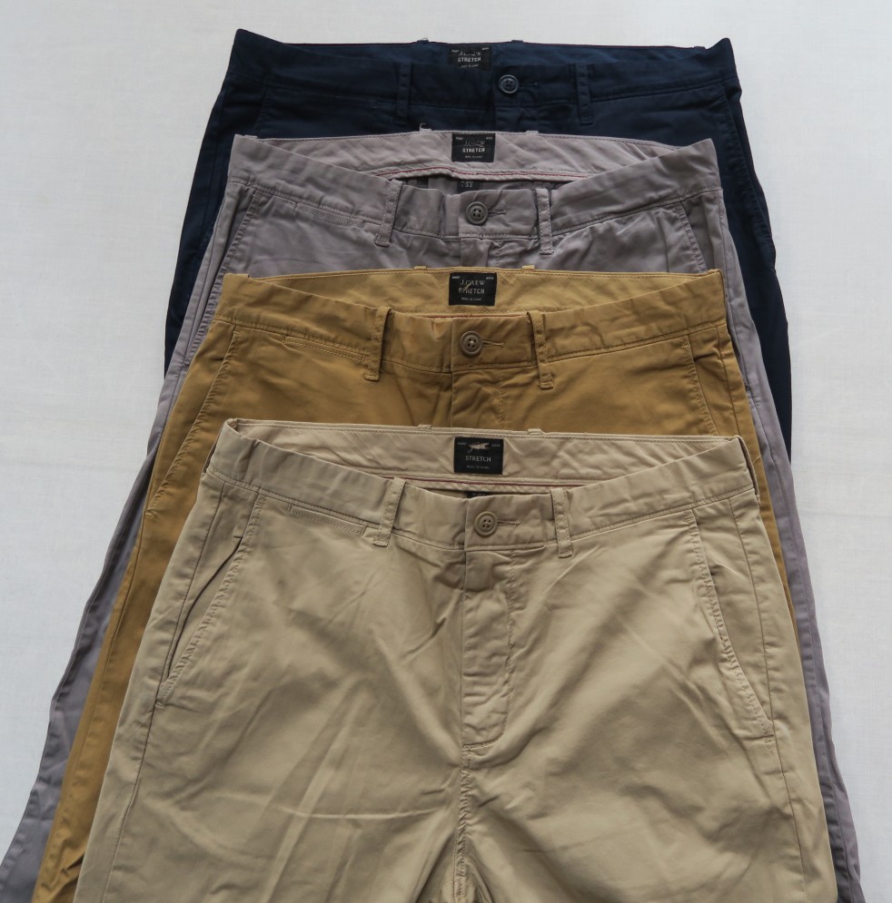 男士修身薄款小直筒西裤