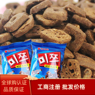 韩国进口食品好丽友脆米棋子饼干宝宝零食84g2包入 一箱24盒