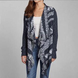 af女毛针织衫 开衫休闲百搭甜美宽松毛衣现货