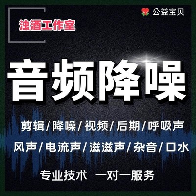 视频音频去杂音录音降噪记录仪录