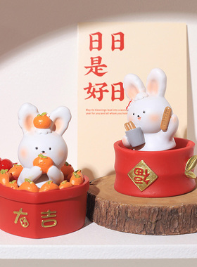 车载生肖车载新年礼物树脂新潮