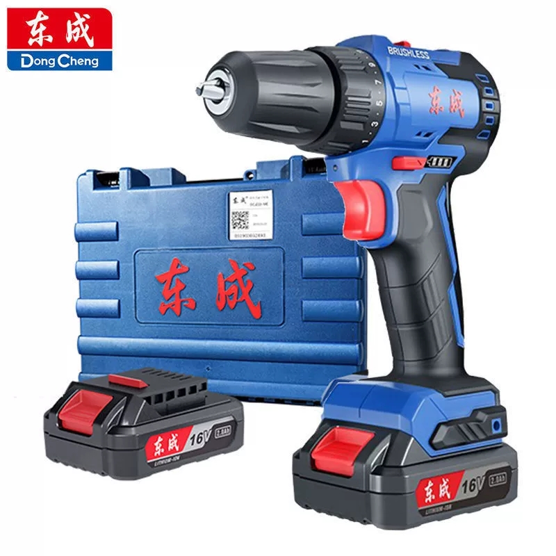东成16v无刷电动螺丝刀家用手枪