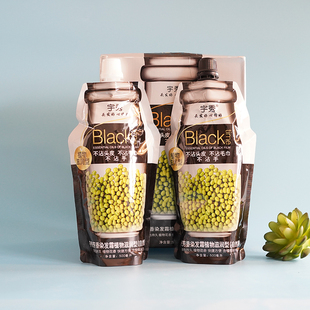 宇秀绿豆倍柔营养黑发霜天科染发膏不沾头皮蓬松顺滑改善毛躁