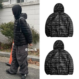 【特价】somi家 韩国noiago经典排骨连帽轻薄鸭绒羽绒服25FW