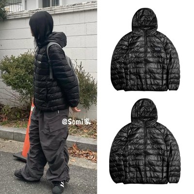 【特价】somi家 韩国noiago经典排骨连帽轻薄鸭绒羽绒服25FW