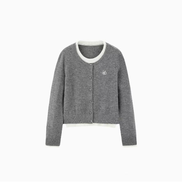 2024秋冬新款时尚百搭毛针织衫