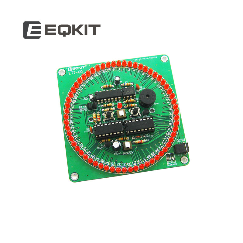 60秒计时器 电子计时器 一分钟倒计时器 简易制作散件 练习散件