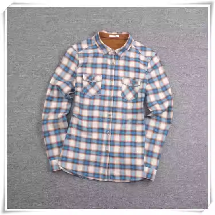 超高性价比 全棉格子布 国内快销大佬M女款好版型长袖衬衫,女装/女士精品,衬衫,淘宝优惠券,粉丝福利购,淘宝优惠卷